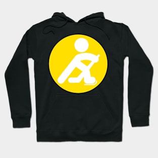 HOCKEY PLAYER SILHOUETTE Hoodie